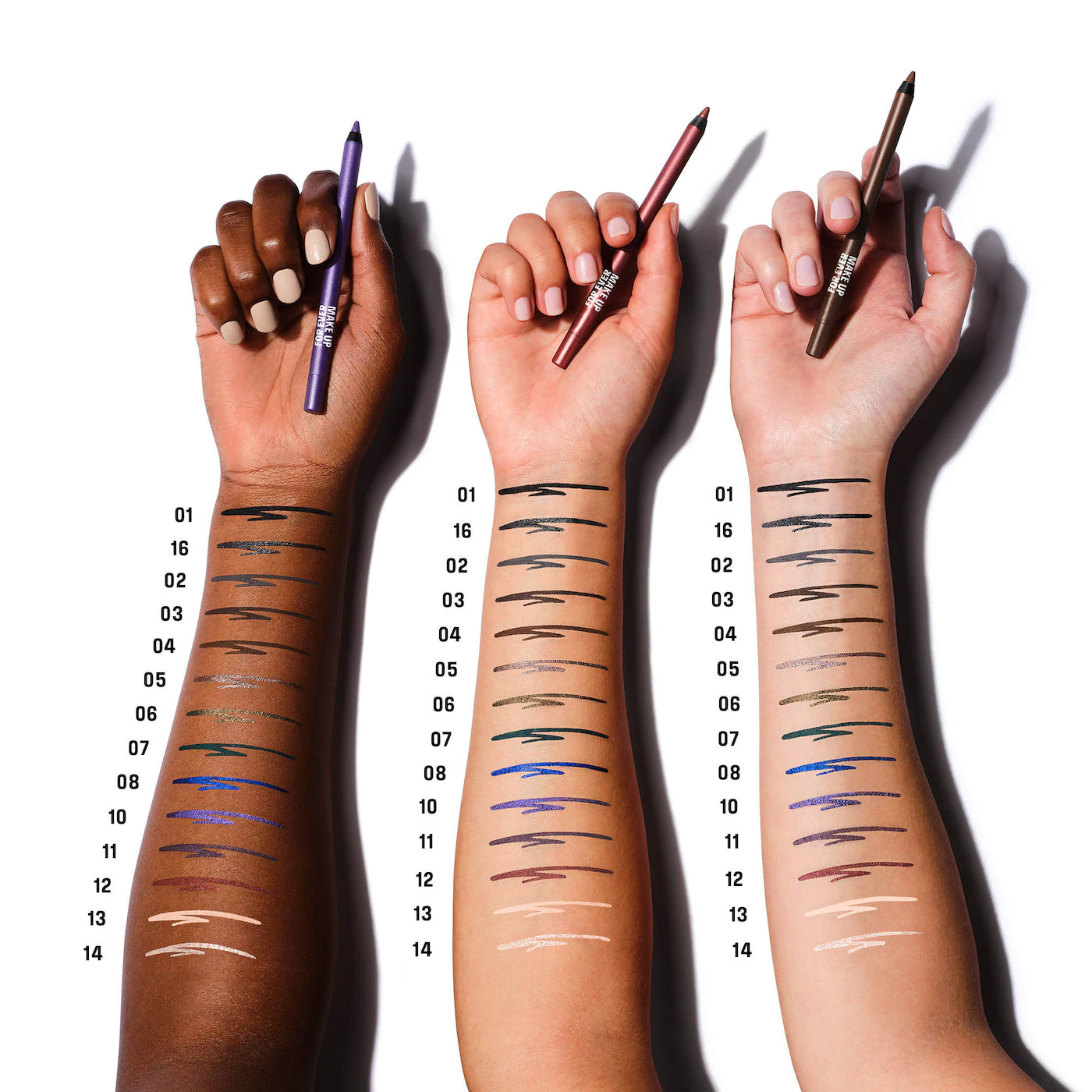 Make Up For Ever Aqua Resist Color Pencil Waterproof Eyeliner | 01 Whatever Black