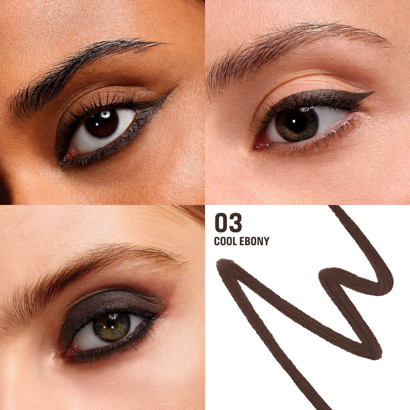 Make Up For Ever Aqua Resist Color Pencil Waterproof Eyeliner | 03 Cool Ebony