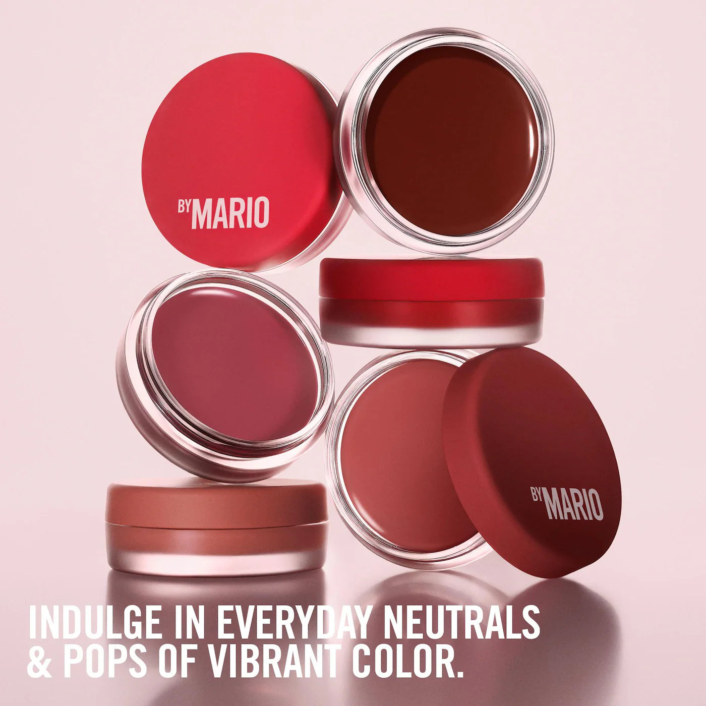 Makeup By Mario Jelly Jar Lip & Cheek Multi-Use Balm | Pink Chai