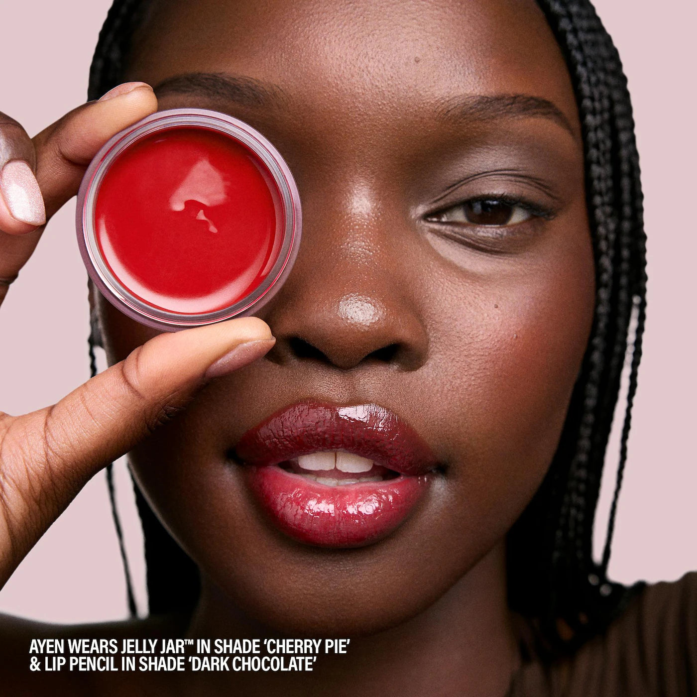 Makeup By Mario Jelly Jar Lip & Cheek Multi-Use Balm | Pink Chai