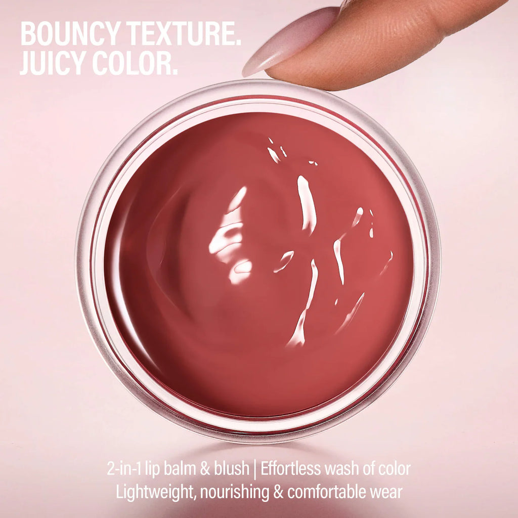 Makeup By Mario Jelly Jar Lip & Cheek Multi-Use Balm | Pink Chai