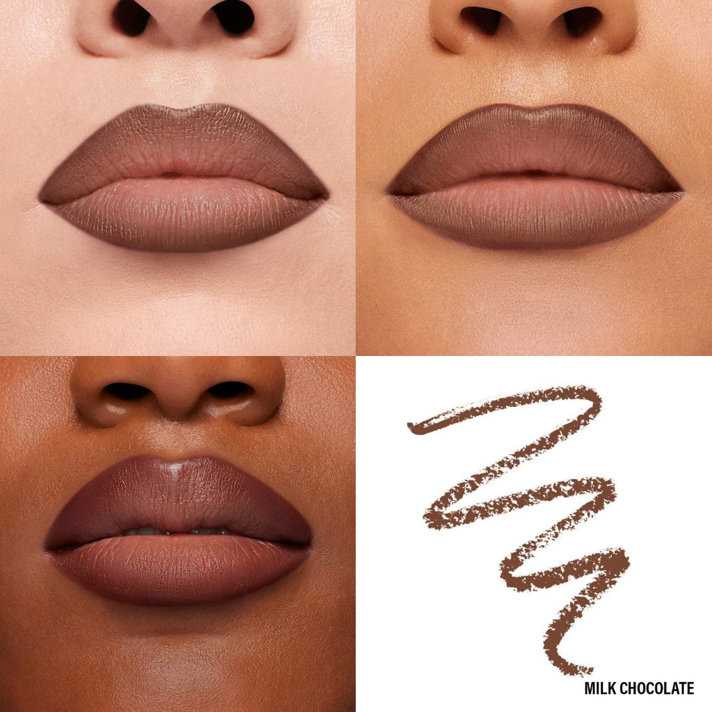 Makeup By Mario Ultra Suede Sculpting Lip Pencil | Milk Chocolate