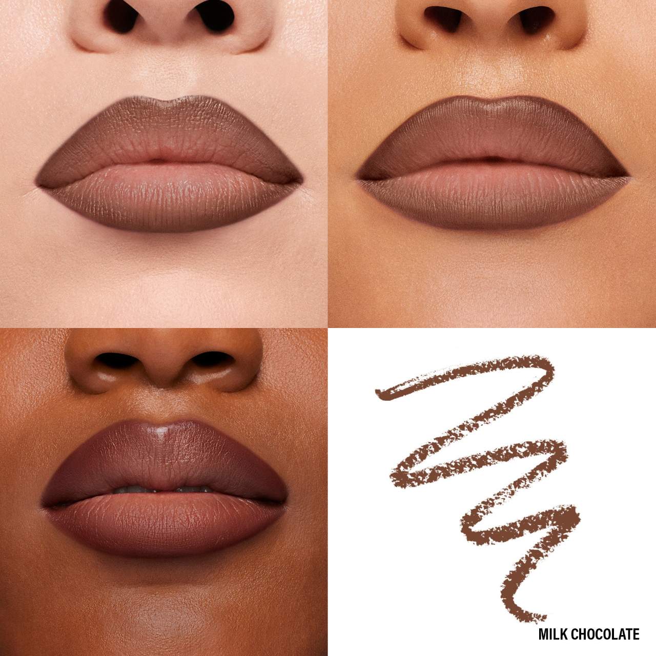 Makeup By Mario Ultra Suede Sculpting Lip Pencil | Milk Chocolate