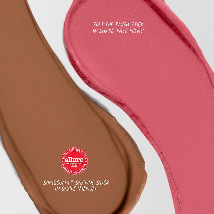 Makeup By Mario Mini Sculpt & Pop On-The-Go | Medium / Pale Petal