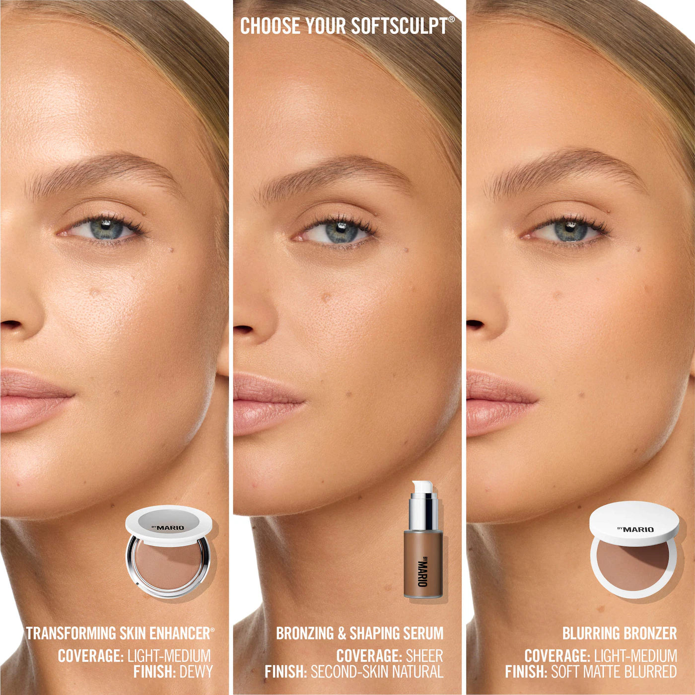 Makeup By Mario SoftSculpt® Talc-Free Blurring Bronzer | Medium