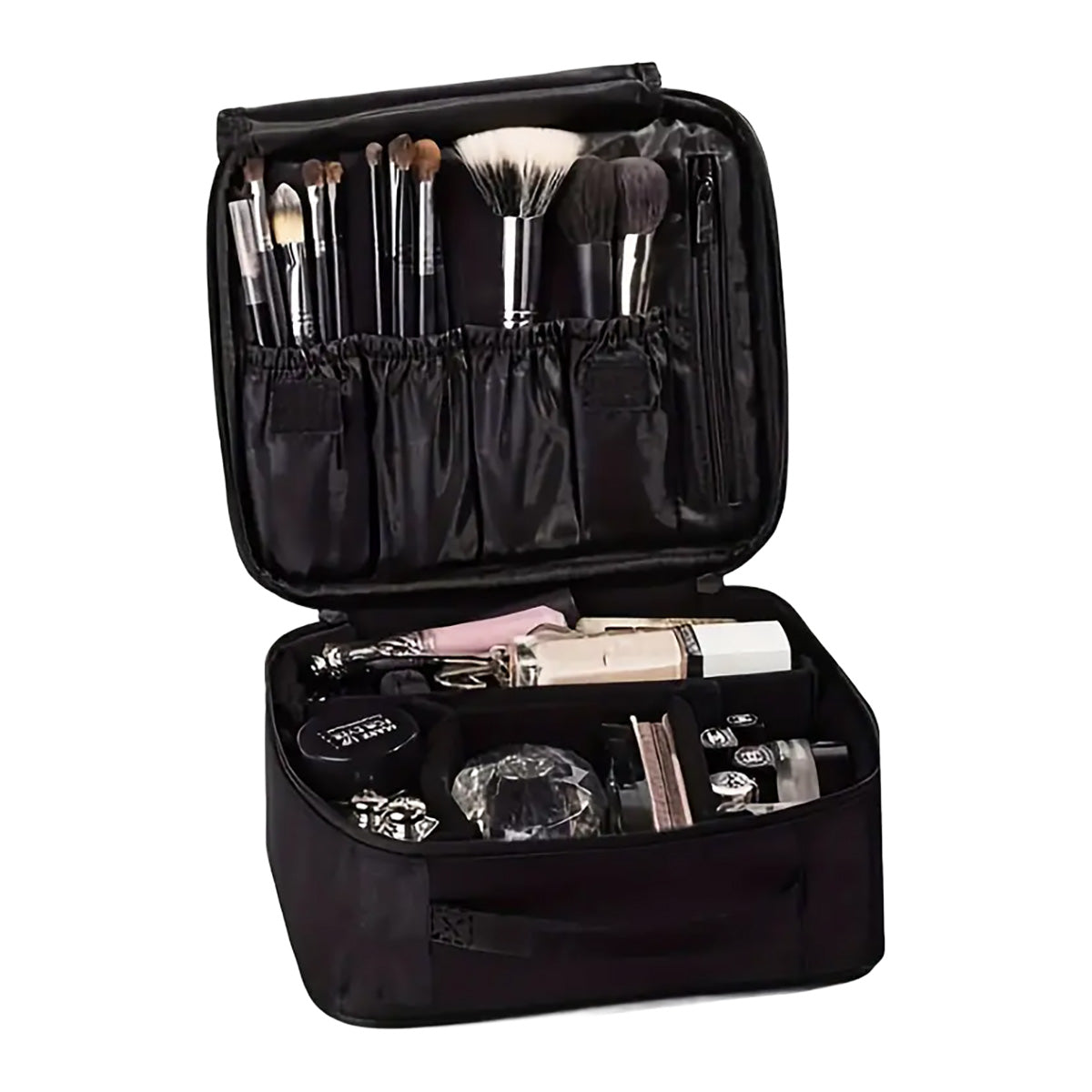 Professional Makeup Organizer with Adjustable Dividers