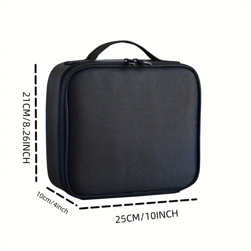 Professional Makeup Organizer with Adjustable Dividers