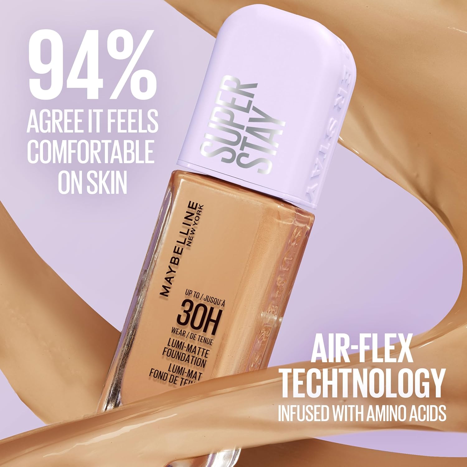 Maybelline Super Stay Up to 30HR Wear Lumi-Matte Longwear Foundation 1.0 oz / 30 ml