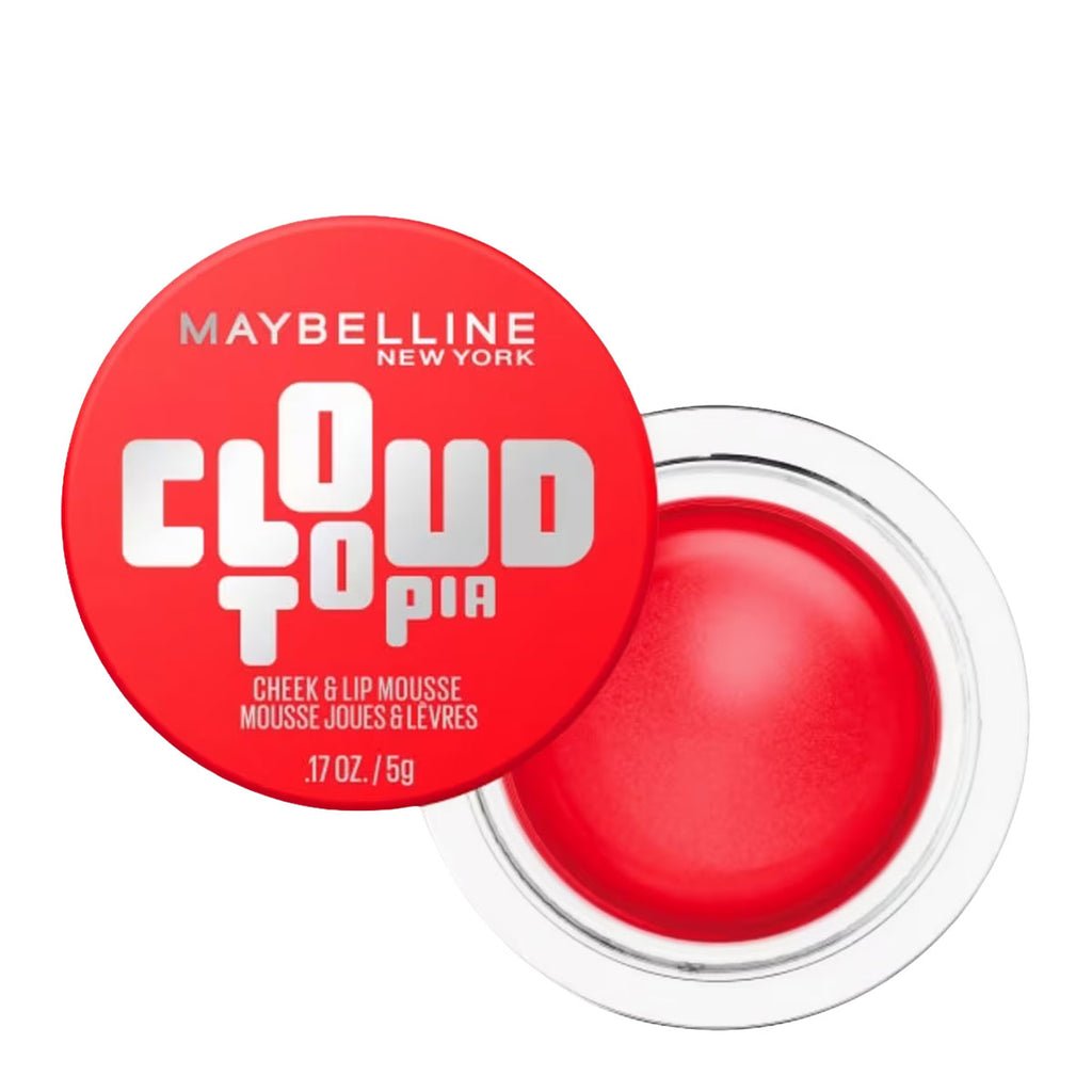 Maybelline Cloudtopia Cheek and Lip Mousse | 03 Divine Crimson