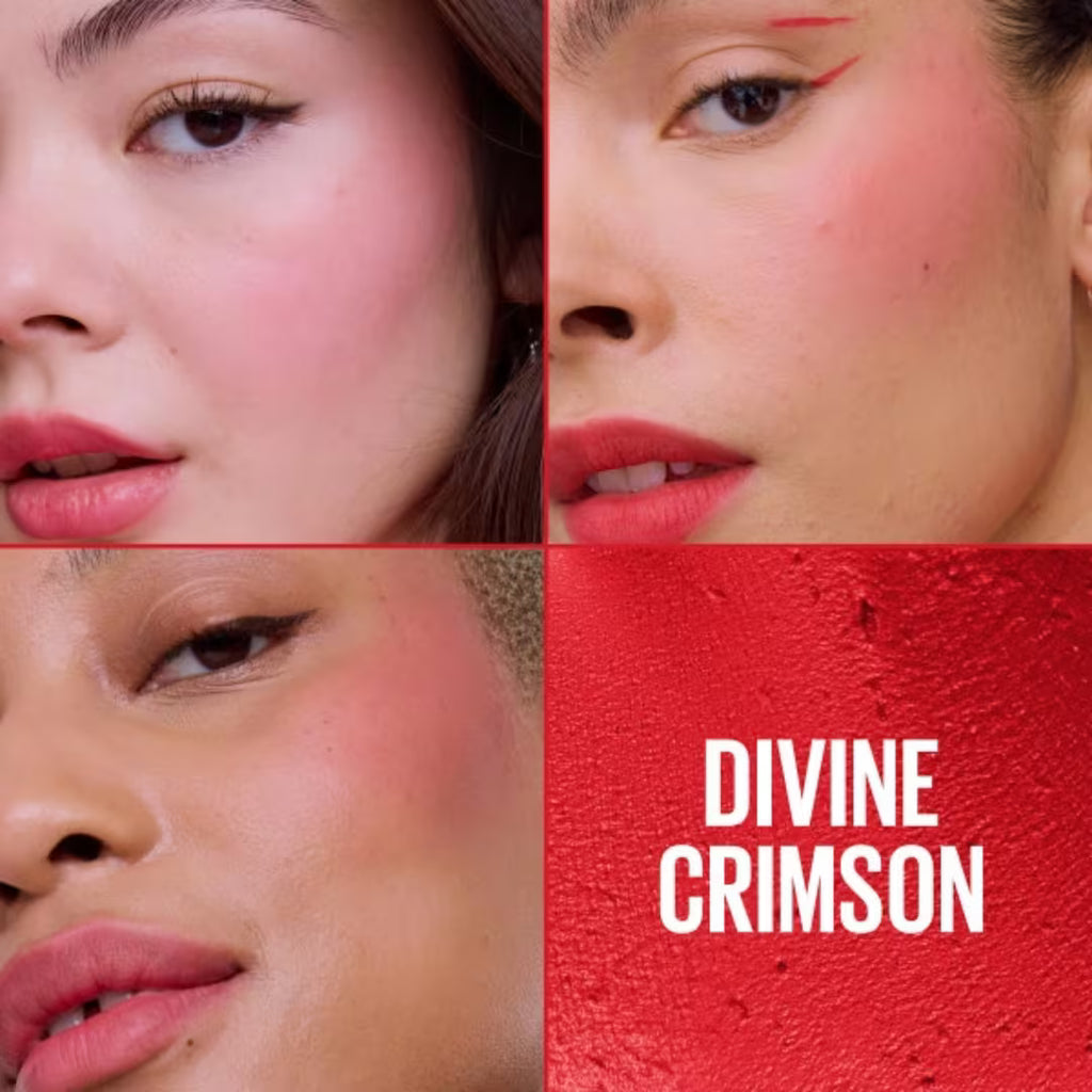 Maybelline Cloudtopia Cheek and Lip Mousse | 03 Divine Crimson