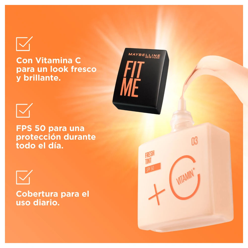 Maybelline Fit Me Fresh Tint SPF 50