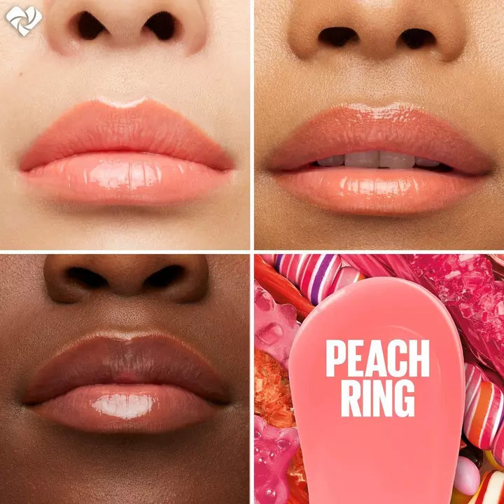 Maybelline Lip Lifter Gloss with Hyaluronic Acid | Peach Ring