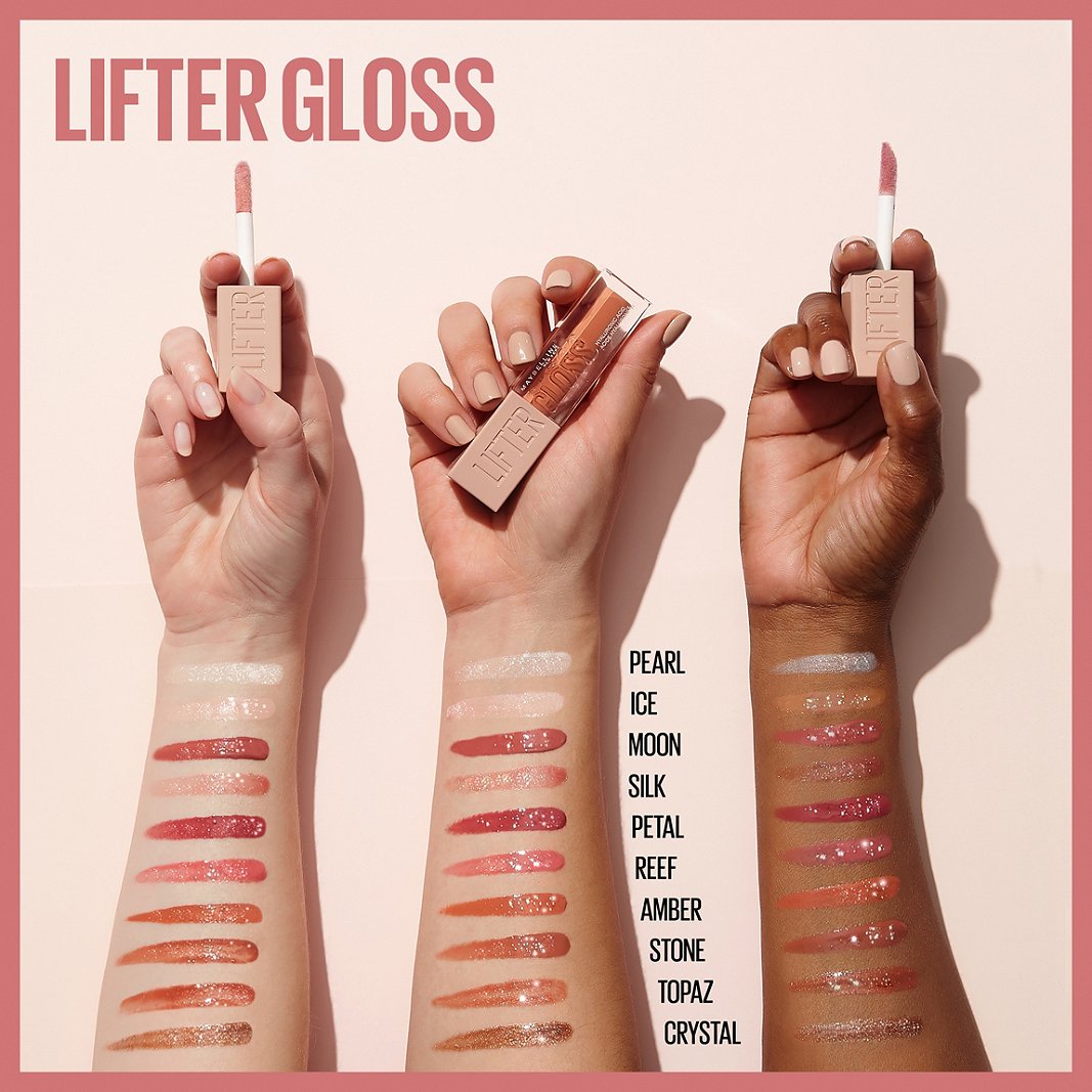 Maybelline Lip Lifter Gloss with Hyaluronic Acid | Silk