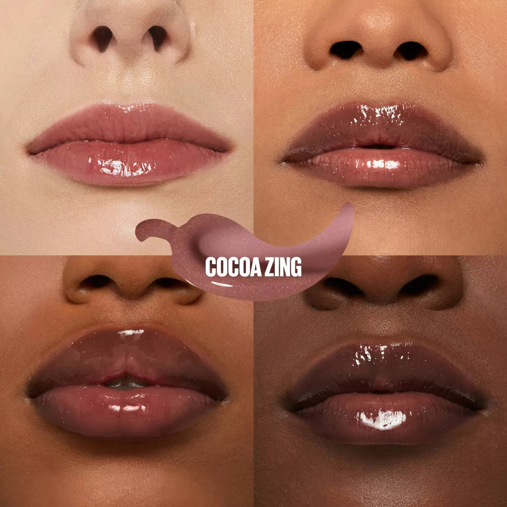 Maybelline Lifter Plump Lip Plumping Gloss with Hyaluronic Acid | Cocoa Zing