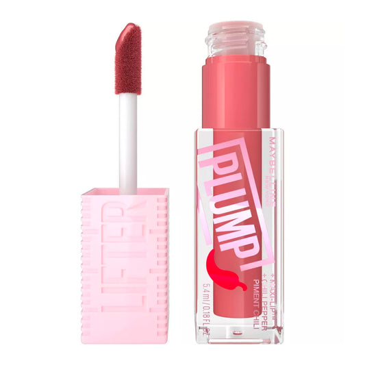 Maybelline Lifter Plump Lip Plumping Gloss with Hyaluronic Acid | Peach Fever