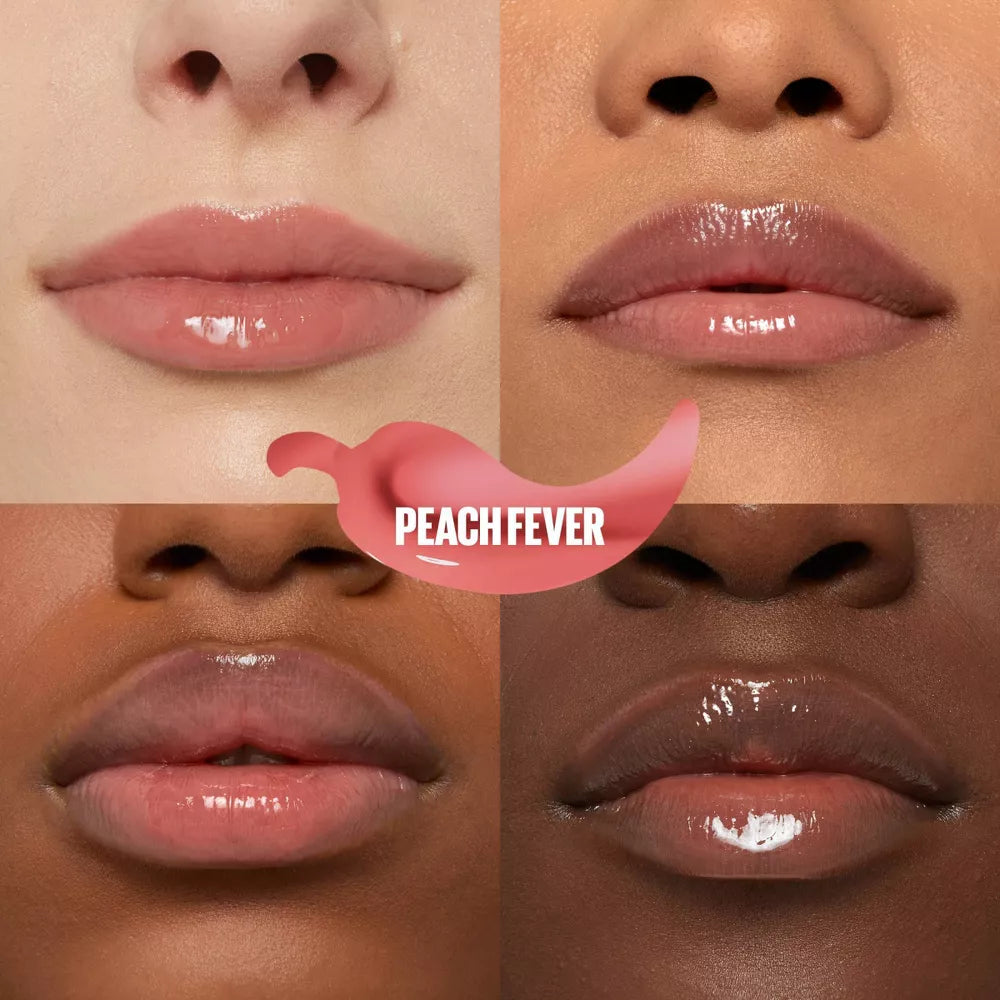 Maybelline Lifter Plump Lip Plumping Gloss with Hyaluronic Acid | Peach Fever