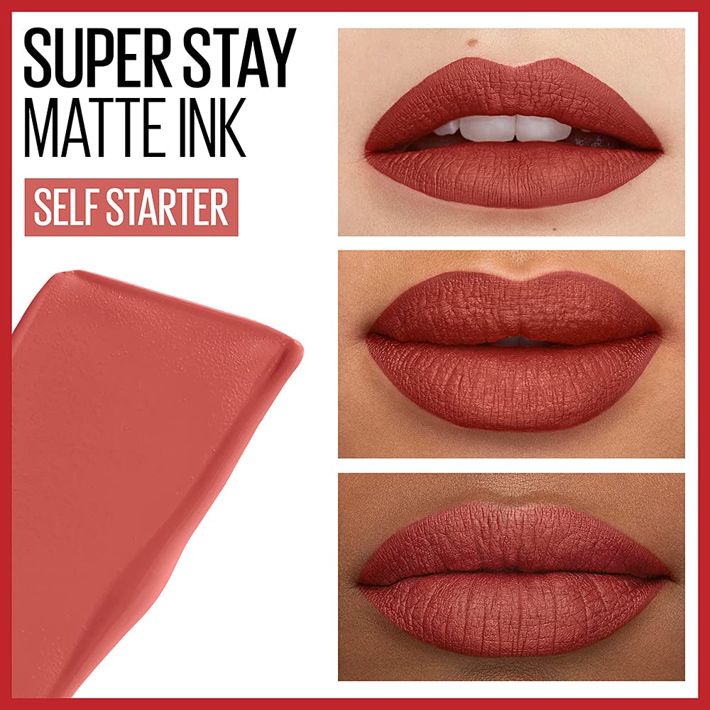 Maybelline Super Stay Matte Ink Liquid Lipstick | 130 Self-Starter