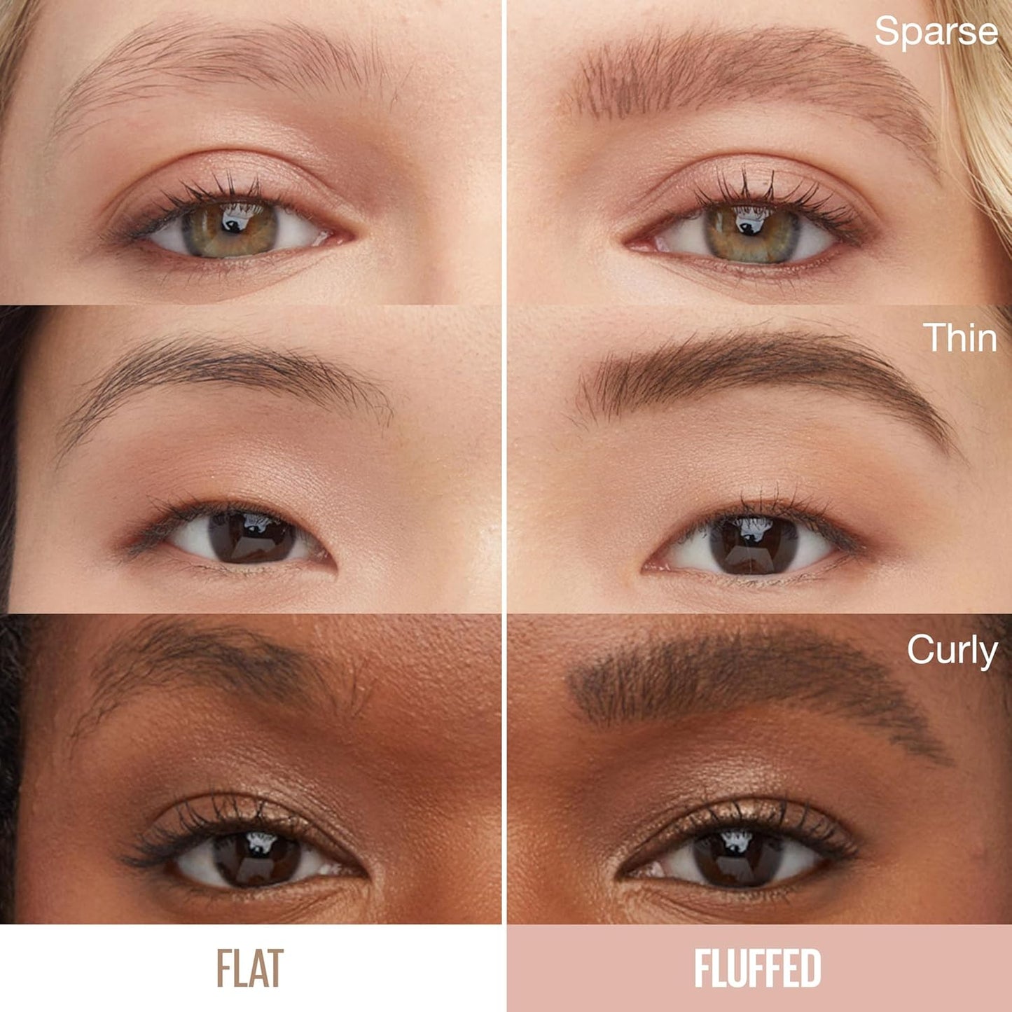 Maybelline Eyestudio Superfluff Volumizing Brow Mousse Gel | Medium Brown