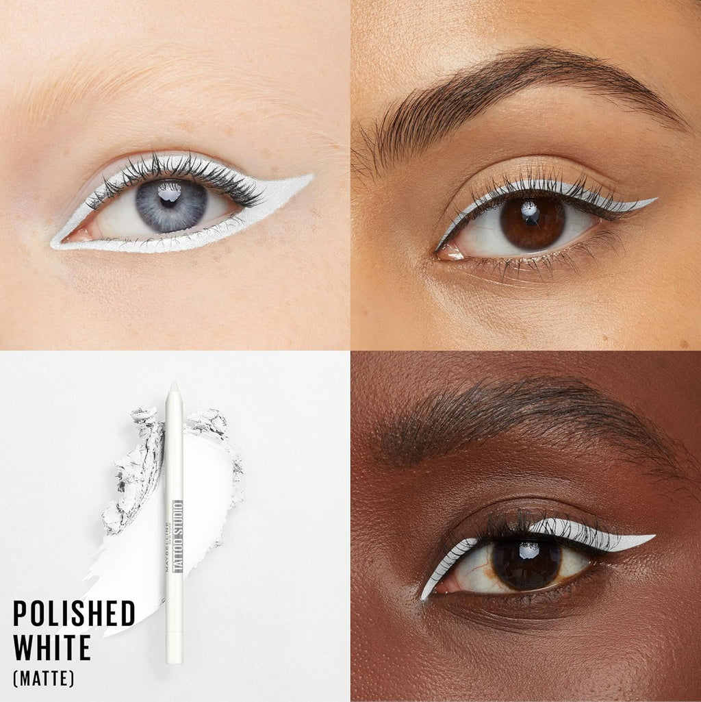 Maybelline Tattoo Studio Sharpenable Gel Pencil | 970 Polished  White