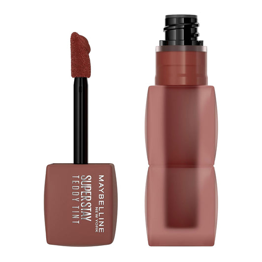 Maybelline Super Stay Teddy Tint Long Lasting Matte Lip Tint | Mascara Tear