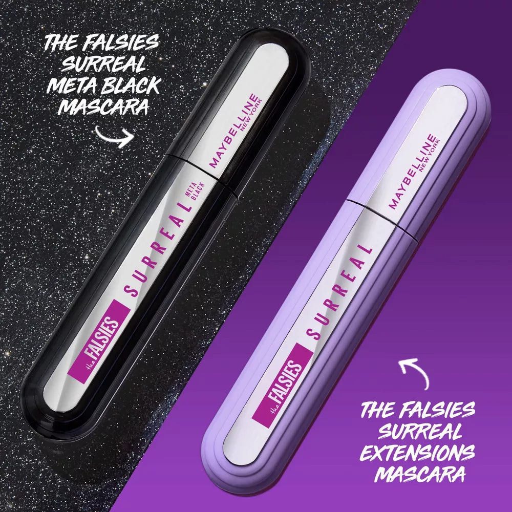 Maybelline The Falsies Surreal Extension Mascara Mini 4.5 ml / 0.15 oz | Very Black