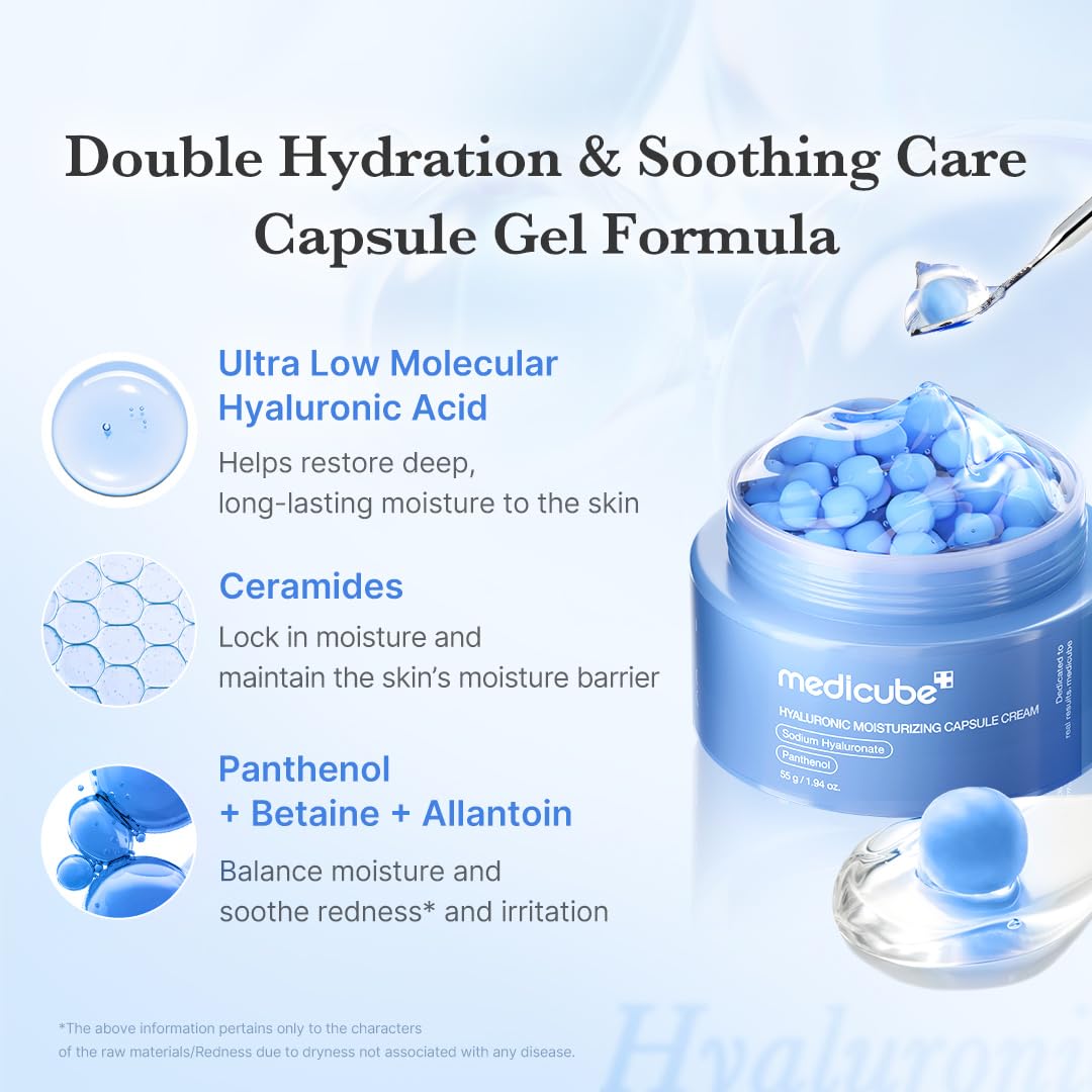 Medicube Hyaluronic Moisturizing Capsule Cream 55 g / 1.94 oz