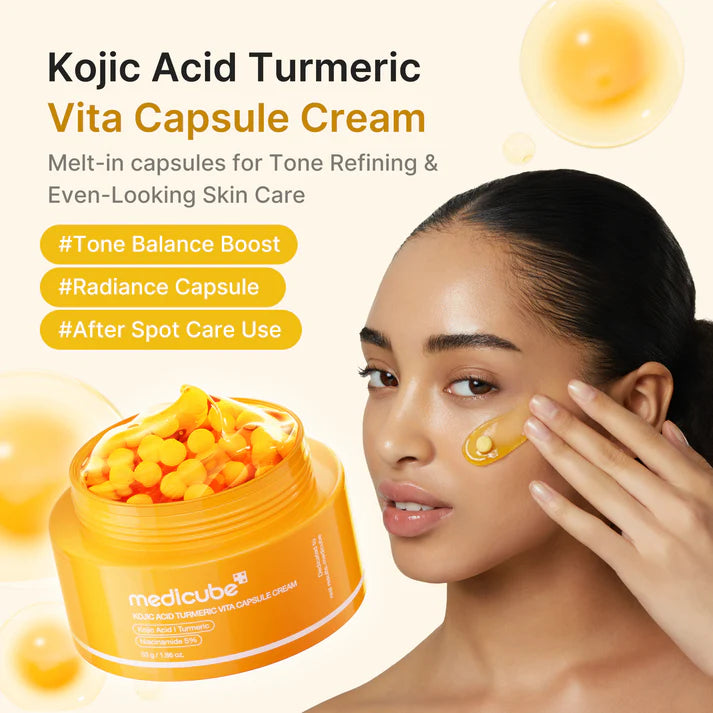 Medicube Kojic Acid Turmeric Vita Capsule Cream 55 g / 1.94 oz