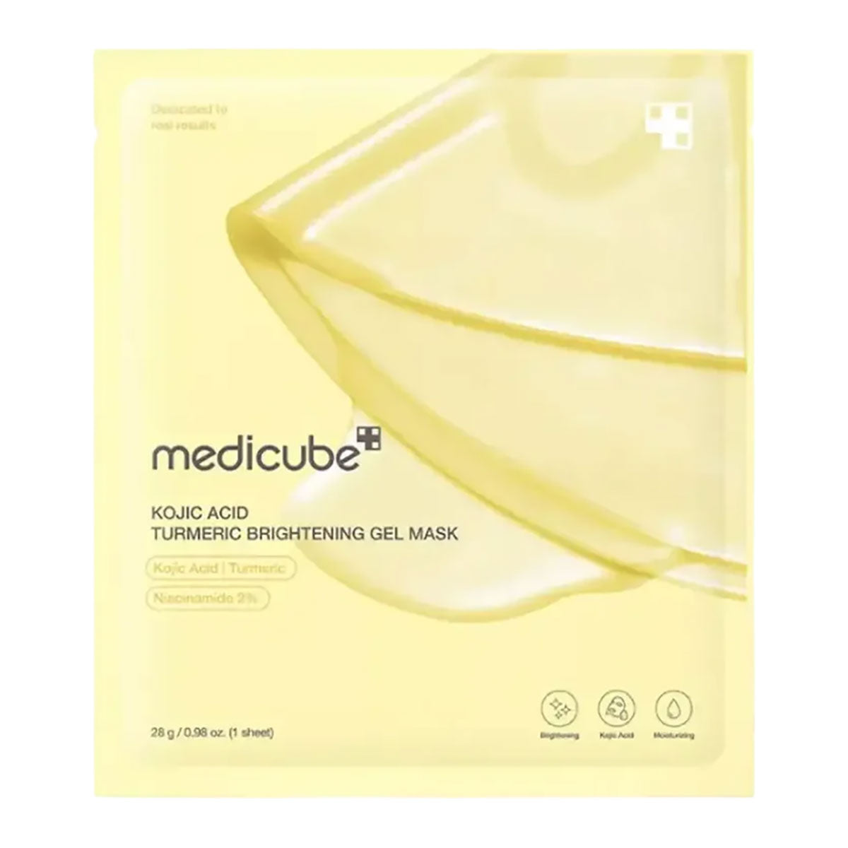 Medicube Kojic Acid Turmeric Brightening Gel Mask (1ea)