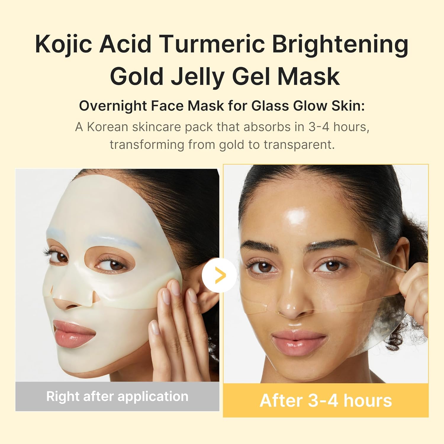 Medicube Kojic Acid Turmeric Brightening Gel Mask (1ea)