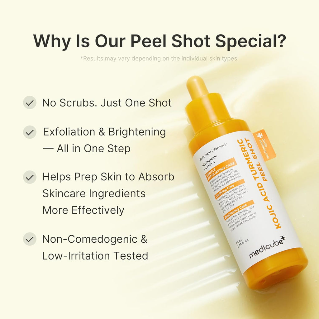 Medicube Kojic Acid Turmeric Peel Shot 80 ml / 2.7 oz