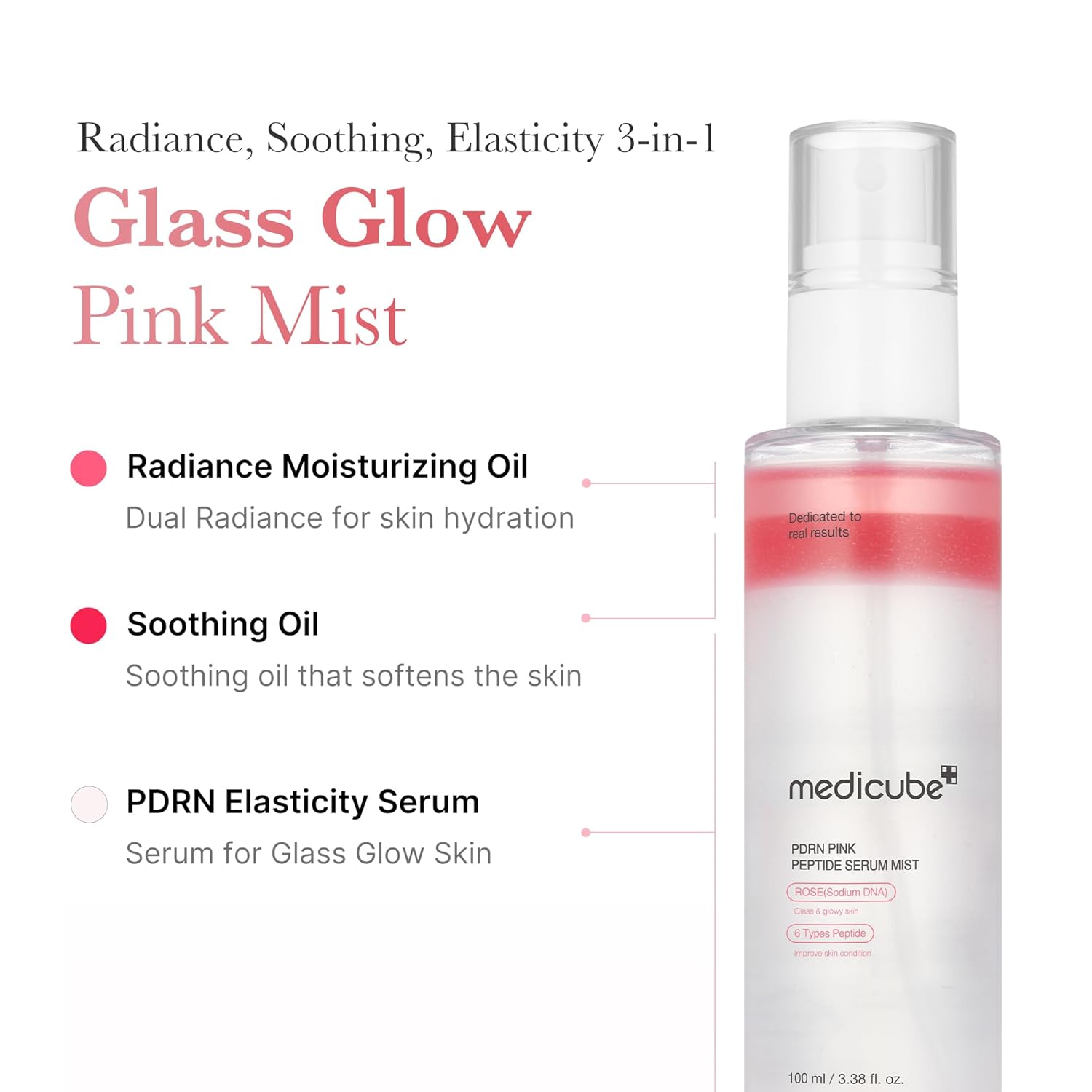 Medicube PDRN Pink Glutathione Serum Mist 100 ml