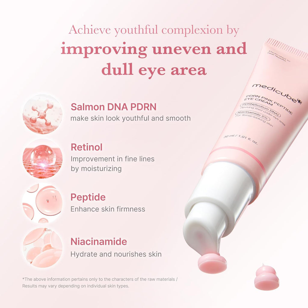 Medicube PDRN Pink Peptide Eye Cream 30 ml / 1.01 oz