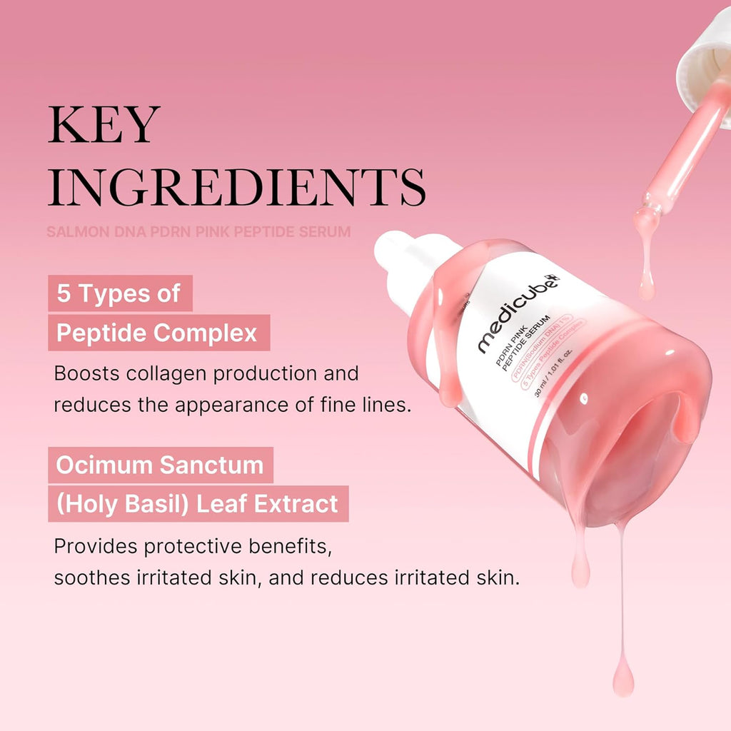 Medicube PDRN Pink Peptide Serum 30 ml / 1.01 oz