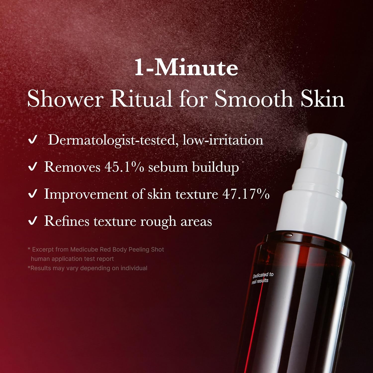 Medicube Red Body Peeling Shot Cleanser 110 g / 3.38 oz