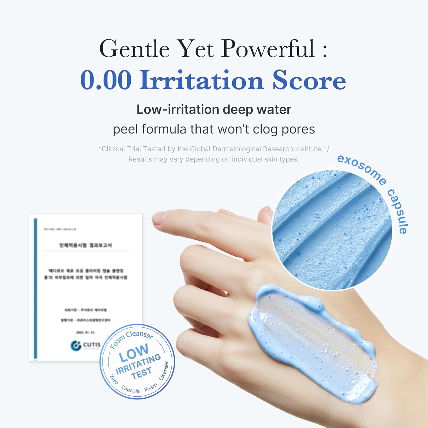 Medicube Zero Pore SA Clear Capsule Cleansing Foam 120 g