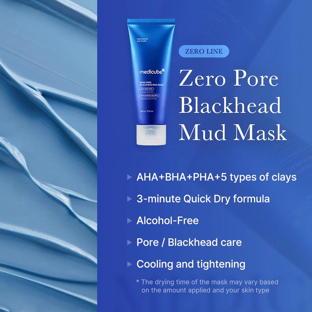 Medicube Zero Pore Blackhead Mud Mask 100 g