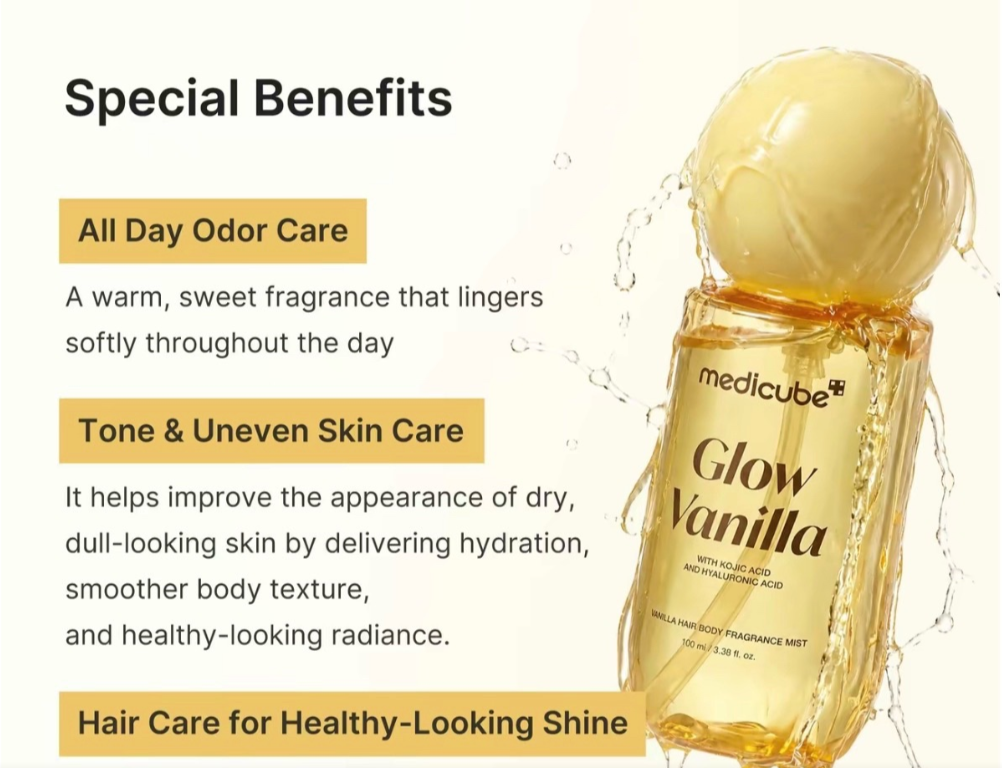 Medicube Vanilla Hair Body Fragrance Mist 30 ml