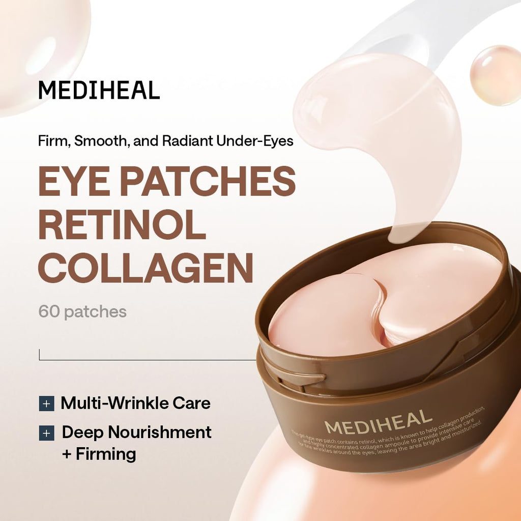 Mediheal Retinol Collagen Eye Ampoule Patch (60 ea)