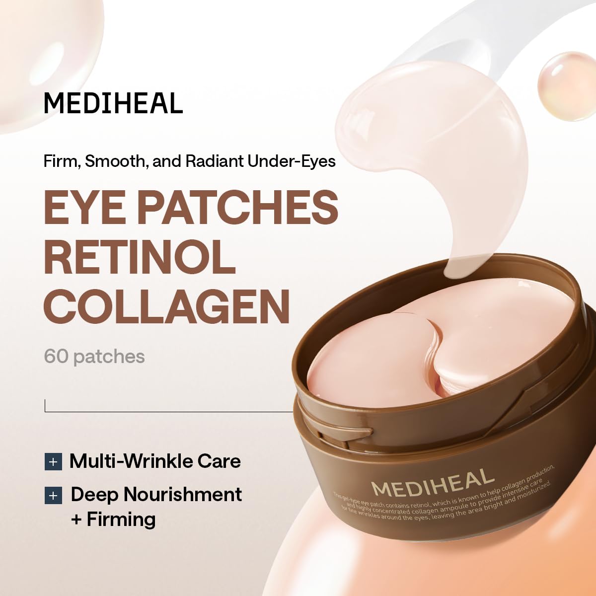 Mediheal Retinol Collagen Eye Ampoule Patch (60 ea)