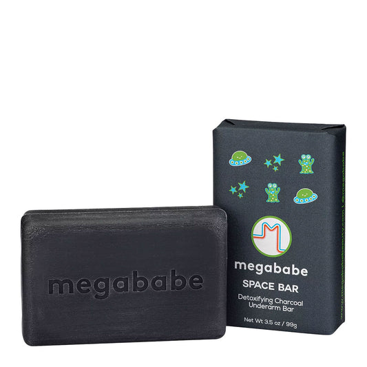 Megababe Space Bar Detoxifying Charcoal Underarm Bar 3.5 oz / 99 g