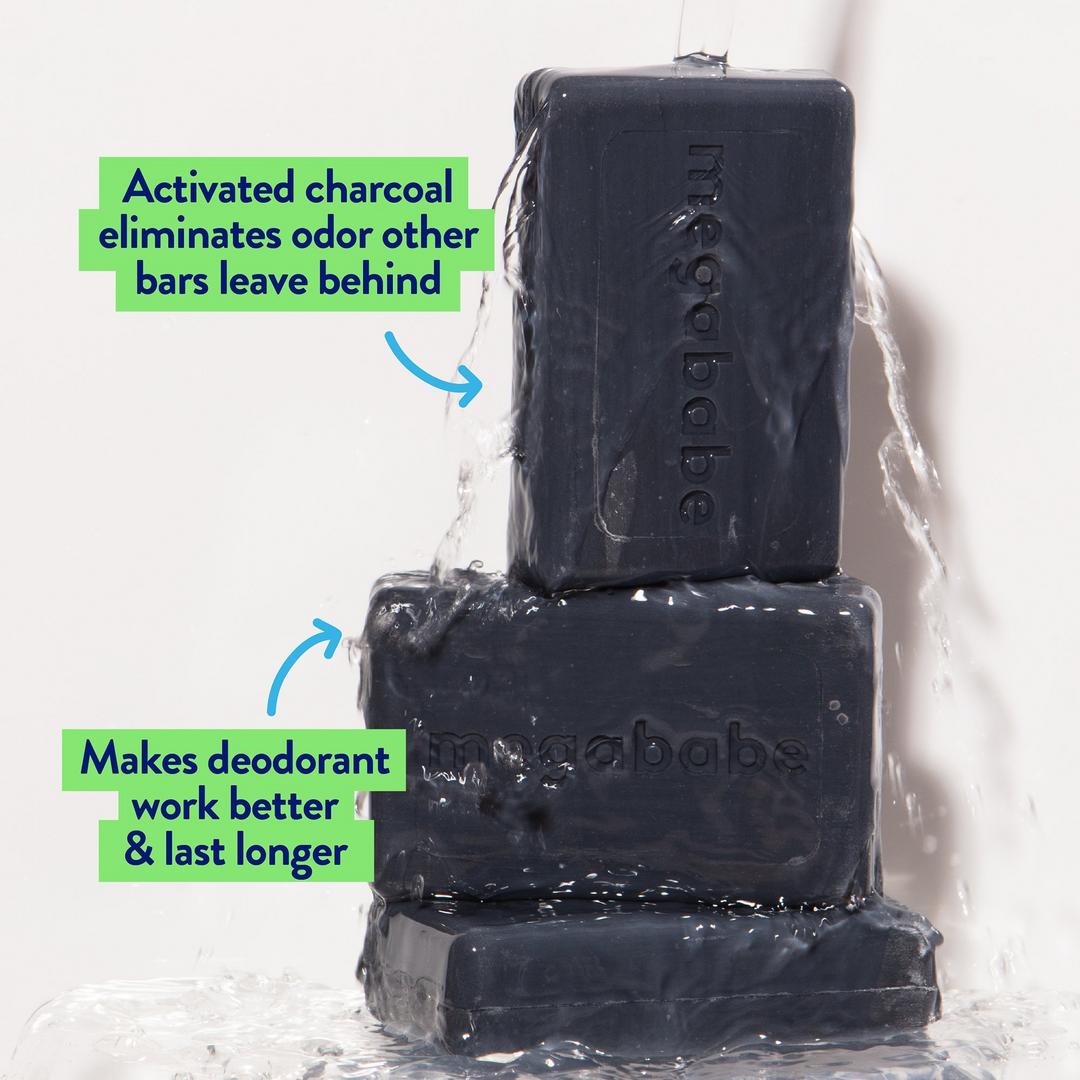 Megababe Space Bar Detoxifying Charcoal Underarm Bar 3.5 oz / 99 g