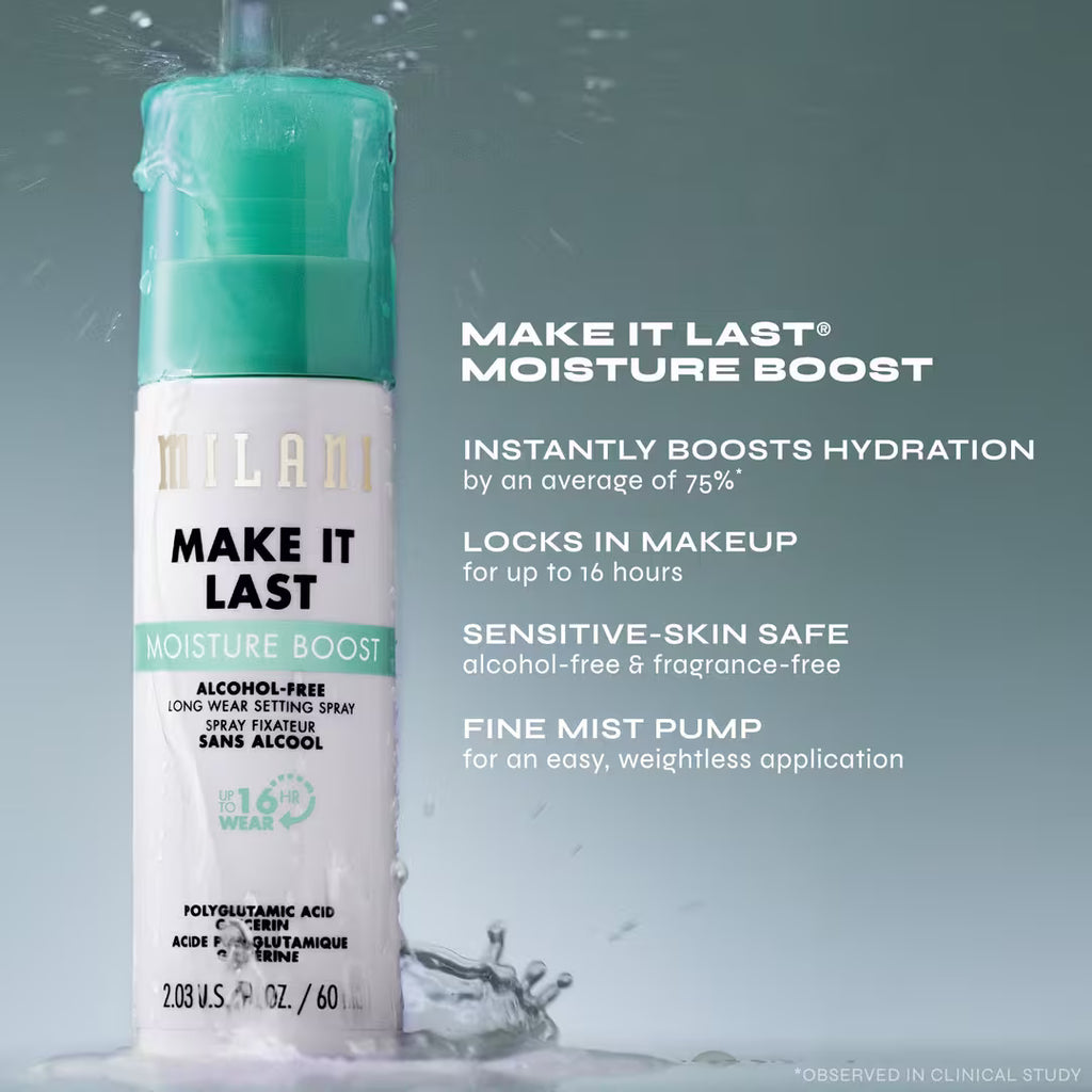 Milani Make It Last Moisture Boost Alcohol-Free Setting Spray 60 ml / 2.0 oz