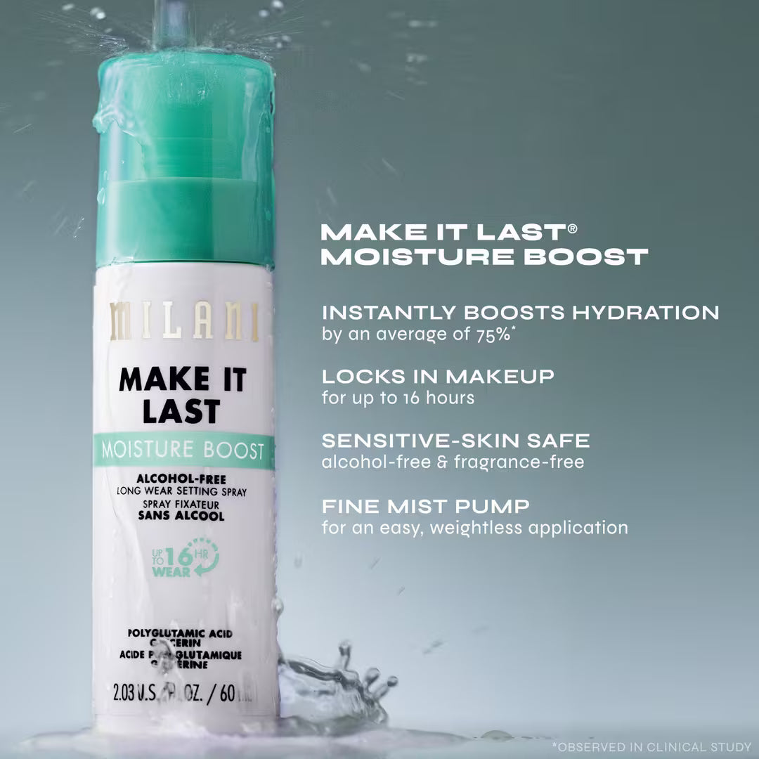 Milani Make It Last Moisture Boost Alcohol-Free Setting Spray 60 ml / 2.0 oz