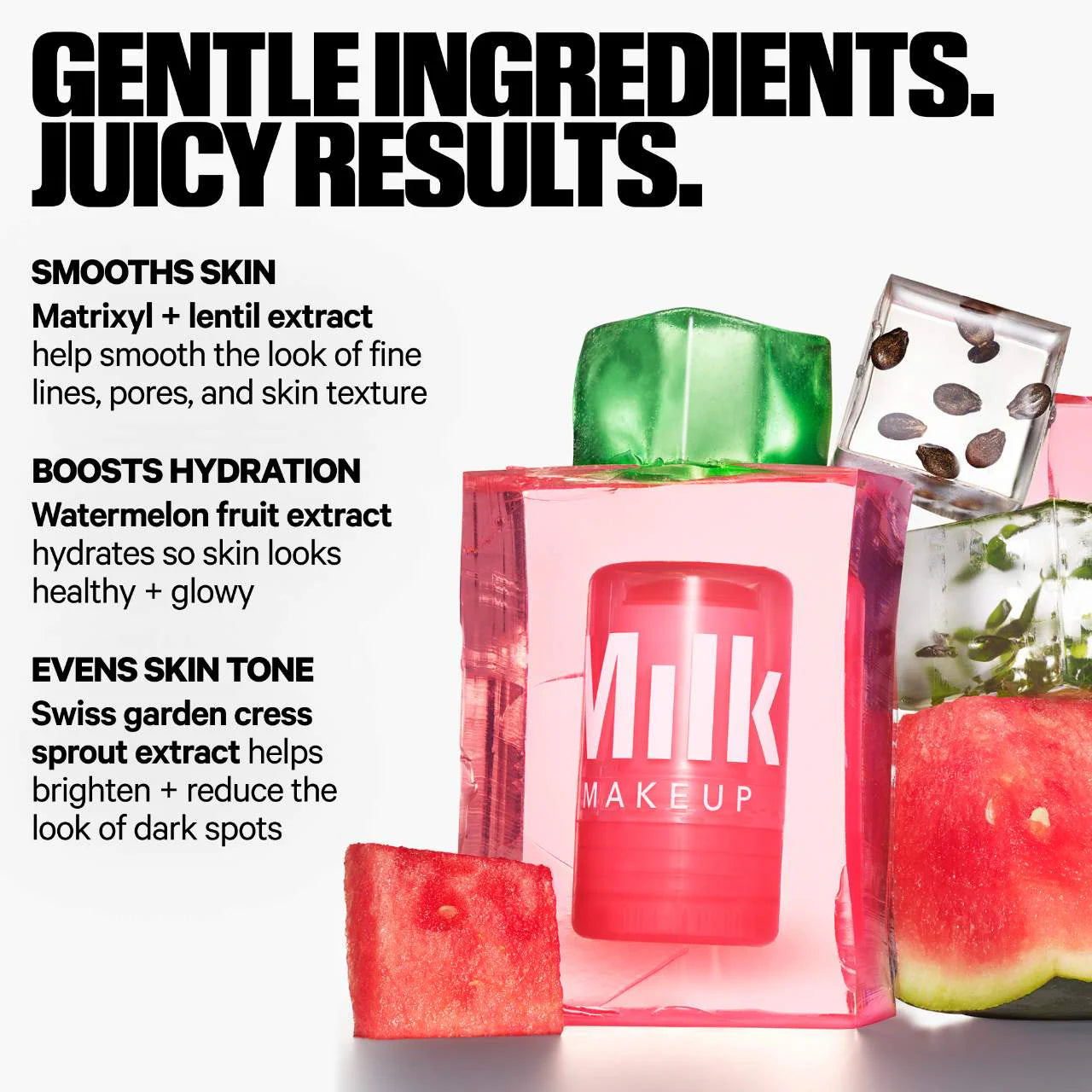 Milk Makeup Watermelon Jelly Brightening Serum Stick with Peptides
