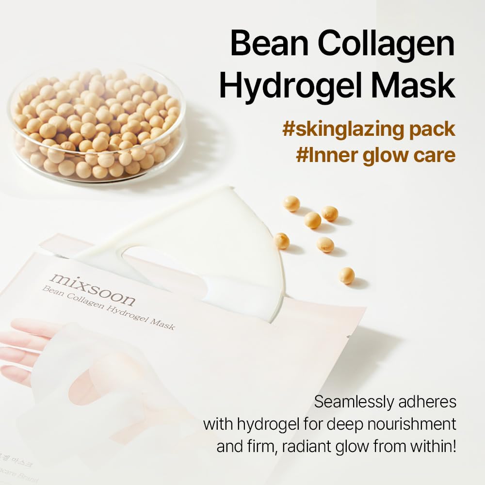 Mixsoon Bean Collagen Hydrogel Mask Pack (5ea)