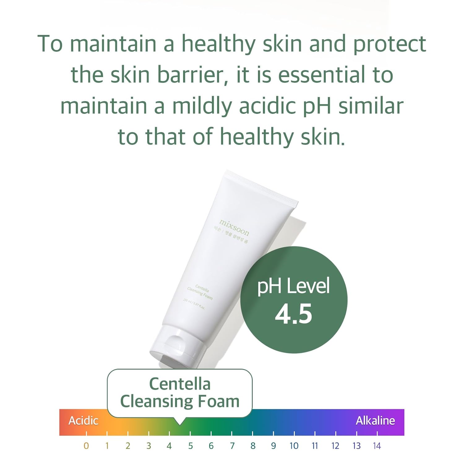Mixsoon Centella Cleansing Foam 150 ml