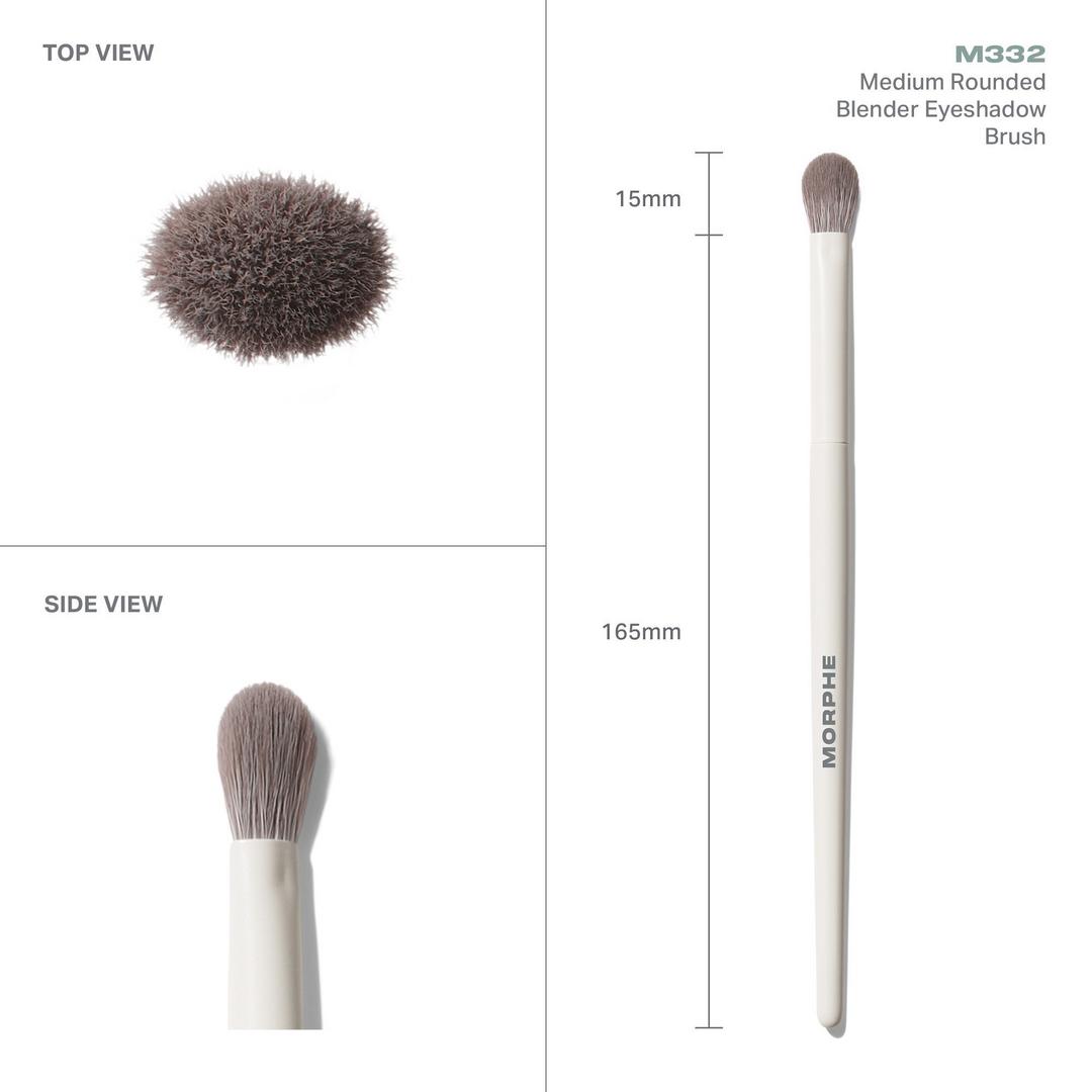 Morphe M332 Medium Rounded Blender Eyeshadow Brush