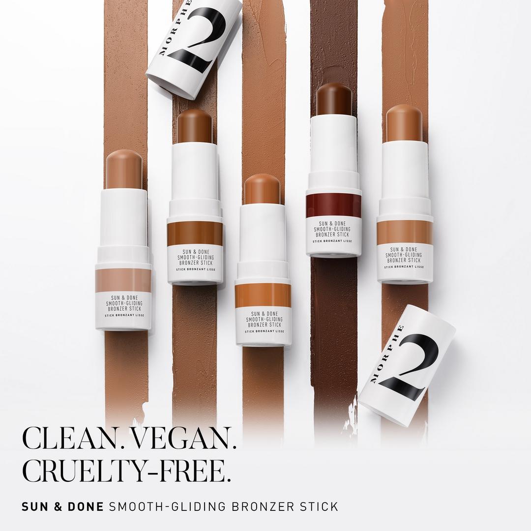 Morphe 2 Sun & Done Smooth-Gliding Bronzer Stick | Amber Shores