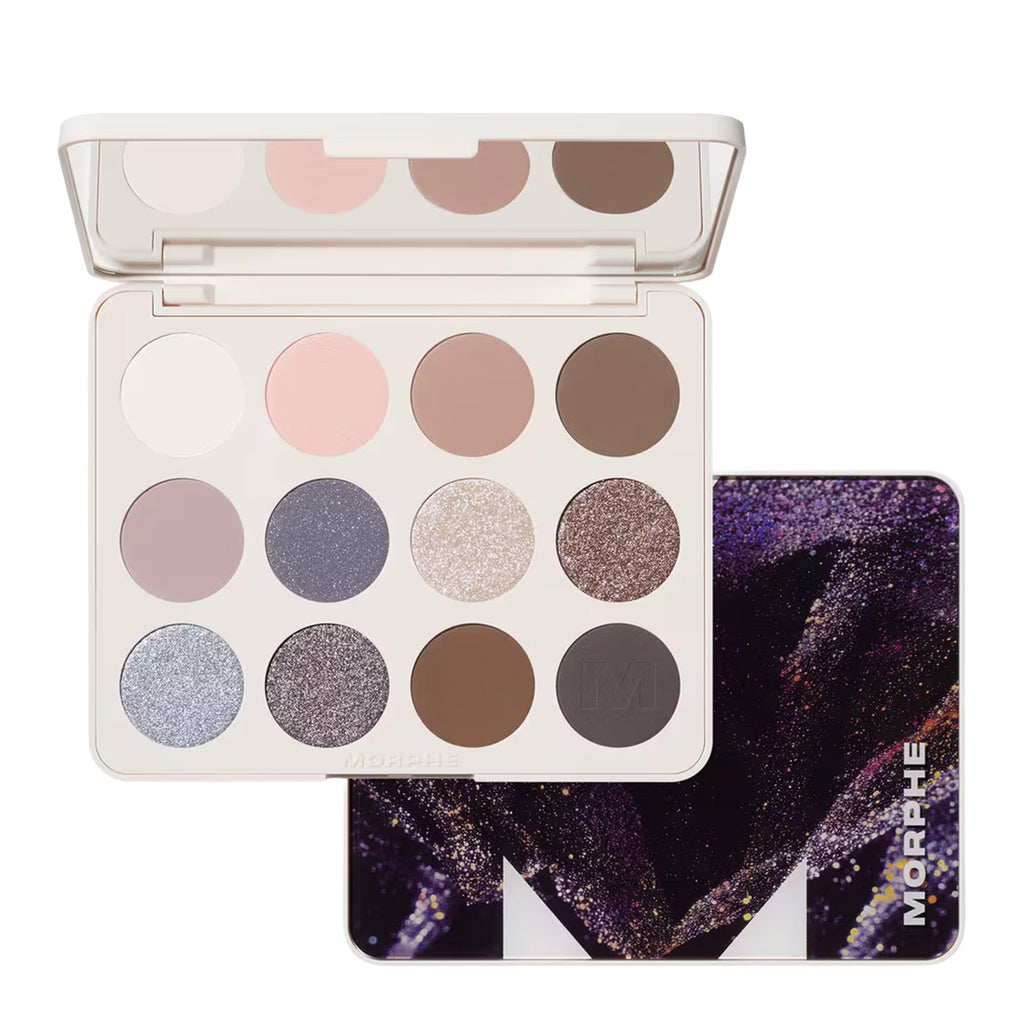 Morphe ChromaPlus 12-Pan Eyeshadow Palette | Moon Stone