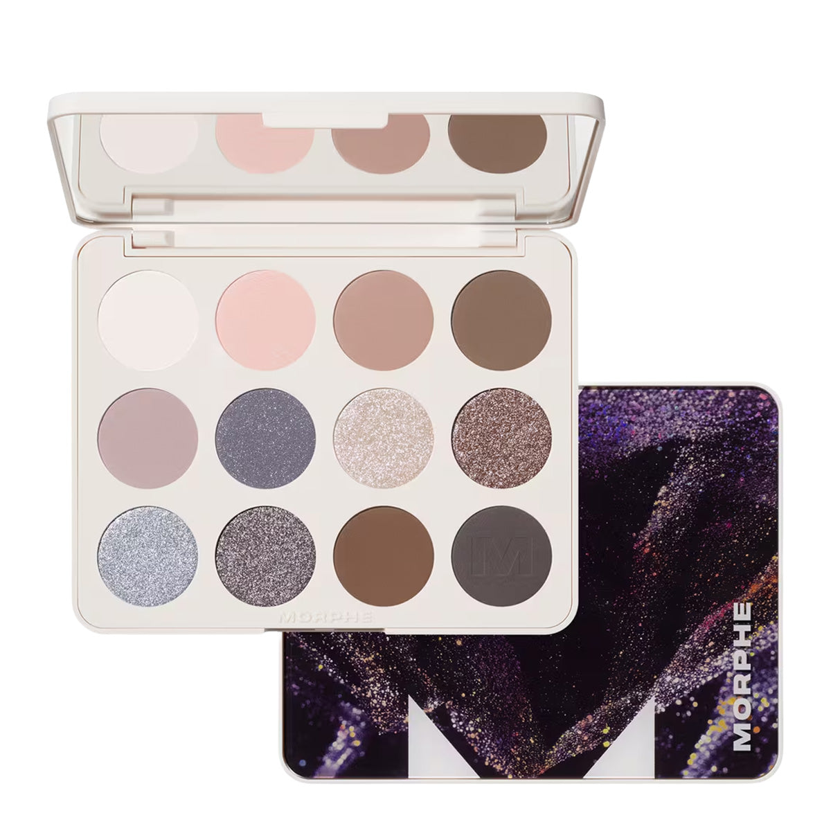 Morphe ChromaPlus 12-Pan Eyeshadow Palette | Moon Stone